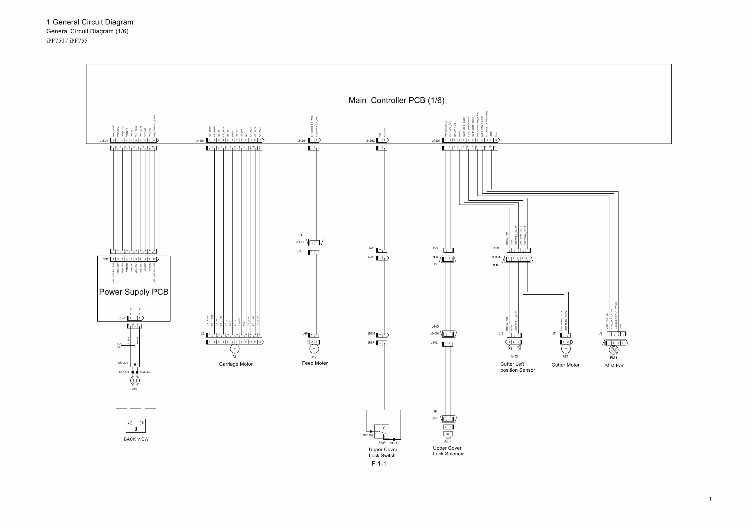 Canon ImagePROGRAF iPF750 755 Circuit Diagram-3